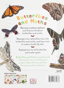 Паперова книга «Butterflies and Moths. Explore Nature with Fun Facts and Activities» - фото №2 - мініатюра