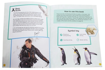 Бумажная книга «Bear Grylls Sticker Activity: Polar Worlds», автор Беар Гриллс - фото №3 - миниатюра