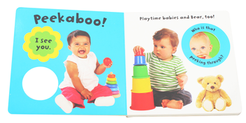 Бумажная книга «Peekaboo Baby!», автор Роджер Придди - фото №4 - миниатюра