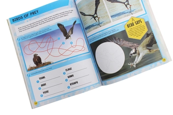 Бумажная книга «Bear Grylls Sticker Activity: Predators», автор Беар Гриллс - фото №7 - миниатюра