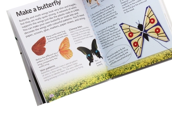 Паперова книга «Butterflies and Moths. Explore Nature with Fun Facts and Activities» - фото №5 - мініатюра