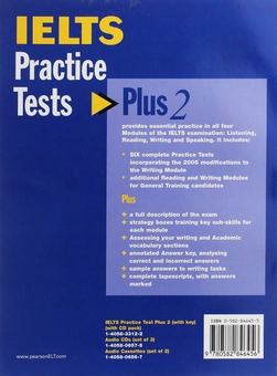 Паперова книга «IELTS Practice Tests Plus 2 with Key», авторів Джудіт Вілсон, Морган Террі - фото №2 - мініатюра