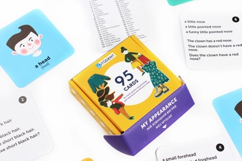 Бумажная книга «Мій зовнішній вигляд. 95 карток для вивчення англійської мови» - фото №8 - миниатюра