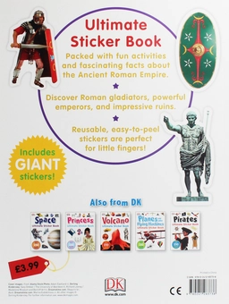 Бумажная книга «Ancient Rome. Ultimate Sticker Book» - фото №2 - миниатюра