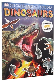 Бумажная книга «Sticker Encyclopedia Dinosaurs» - фото №3 - миниатюра