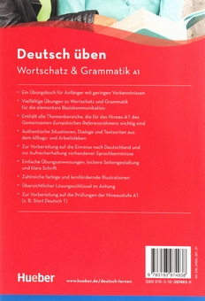 Бумажная книга «Deutsch uben. Wortschatz & Grammatik A1», авторов Марион Техмер, Лилли Марлен Брилл, Аннели Биллина - фото №2 - миниатюра