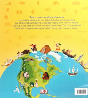 Бумажная книга «Children's Illustrated History Atlas» - фото №2 - миниатюра