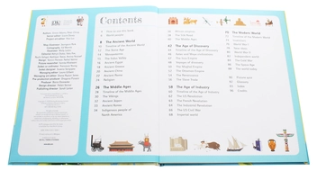 Бумажная книга «Children's Illustrated History Atlas» - фото №4 - миниатюра