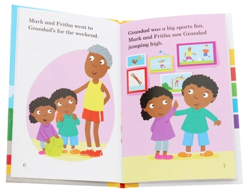 Бумажная книга «Visiting Grandad. Level 0: Step 10» - фото №4 - миниатюра