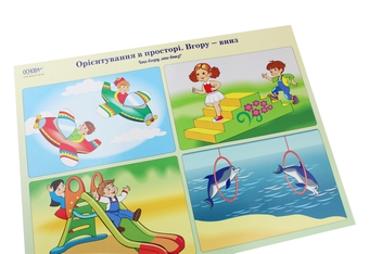 Бумажная книга «Орієнтування в просторі та часі. Комплект із 7 кольорових двосторонніх плакатів» - фото №5 - миниатюра