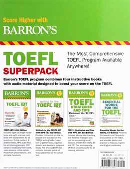 Паперова книга «TOEFL iBT Superpack», автор Памела Дж. Шарп - фото №2 - мініатюра