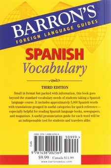 Бумажная книга «Spanish Vocabulary», автор Джулианна Дуэбер - фото №2 - миниатюра