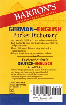 Паперова книга «German-English Pocket Dictionary : 70,000 words, phrases & examples», автор Урсула Мартіні - фото №2 - мініатюра