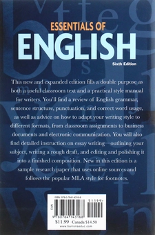 Бумажная книга «Essentials of English. A Practical Handbook Covering All the Rules of English Grammar and Writing Style», автор Винсент Ф. Хоппер - фото №2 - миниатюра