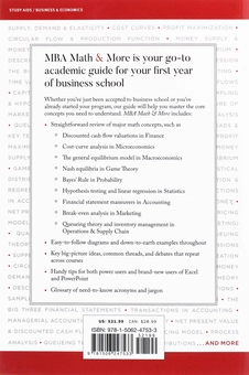 Паперова книга «MBA Math & More. Concepts You Need in First Year Business School», автор Кріс Райан - фото №2 - мініатюра
