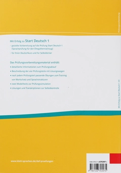 Паперова книга «Start Deutsch 1. Prüfungsvorbereitung (+CD-ROM)» - фото №2 - мініатюра