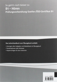 Паперова книга «So geht's zu B1 - Hören. Lehrerhandbuch» - фото №2 - мініатюра