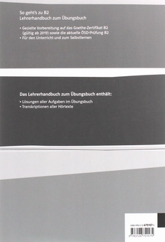 Паперова книга «So geht's zu B2. Lehrerhandbuch», автор Ута Луміотіс - фото №2 - мініатюра
