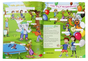 Паперова книга «Fly High 3 (комплект із 2 книг)», авторів Тамзін Томпсон, Жанна Перретт, Шарлотта Ковілл, Людмила Сидорчук - фото №14 - мініатюра