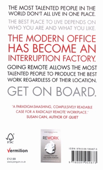 Паперова книга «Remote. Office Not Required», авторів Джейсон Фрайд, Девід Хейнмейер Ханссон - фото №2 - мініатюра