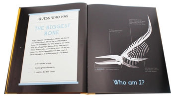 Бумажная книга «Book of Bones. 10 Record-Breaking Animals», автор Габриэль Балкан - фото №5 - миниатюра