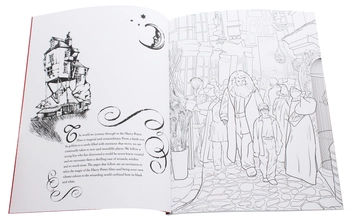 Паперова книга «Harry Potter Magical Places and Characters Colouring Book», автор Джоан Ролінґ - фото №3 - мініатюра
