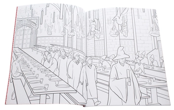 Паперова книга «Harry Potter Magical Places and Characters Colouring Book», автор Джоан Ролінґ - фото №4 - мініатюра