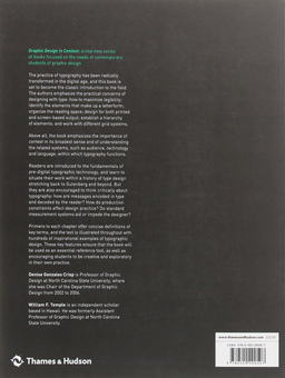 Паперова книга «Typography. Graphic Design in Context», авторів Деніз Гонсалес Крісп, Мередіт Девіс - фото №2 - мініатюра