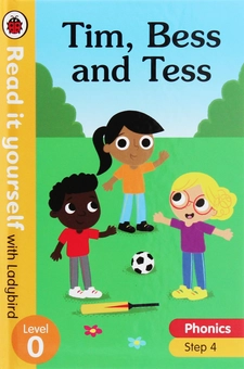 Бумажная книга «Tim, Bess and Tess – Read it yourself with Ladybird Level 0: Step 4» - фото №1 - миниатюра