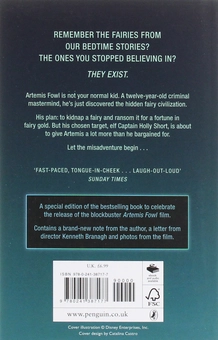 Бумажная книга «Artemis Fowl», автор Йон Колфер - фото №2 - миниатюра