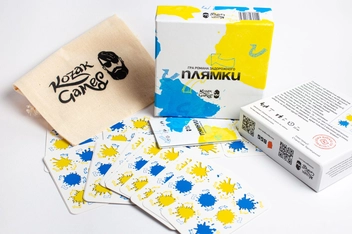  «Настольная игра Kozak Games Плямки (4820234380039)», бренда Kozak Games - фото №2 - миниатюра