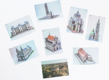 Бумажная книга «Набор открыток Lviv Pocket City №3 8 шт» - фото №3 - миниатюра