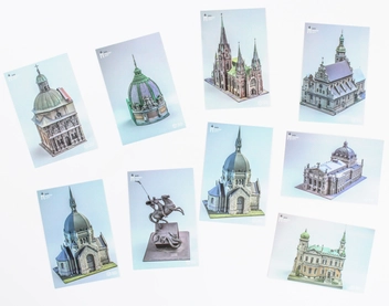 Бумажная книга «Набор открыток Lviv Pocket City №2 8 шт» - фото №3 - миниатюра
