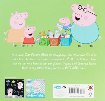 Бумажная книга «Peppa Pig. Peppa Loves Our Planet» - фото №2 - миниатюра