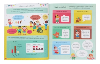 Паперова книга «Graphs And Charts Activity Book», автор Дарран Стоббарт - фото №3 - мініатюра