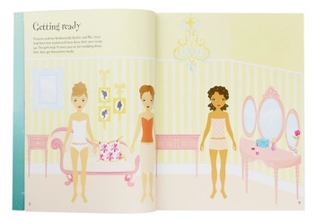 Бумажная книга «Sticker Dolly Dressing. Weddings», автор Фиона Уотт - фото №6 - миниатюра
