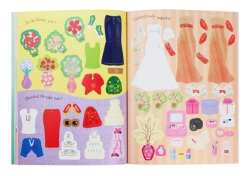Бумажная книга «Sticker Dolly Dressing. Weddings», автор Фиона Уотт - фото №8 - миниатюра