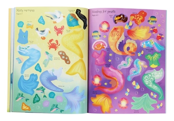 Бумажная книга «Sticker Dolly Dressing. Mermaids», автор Фиона Уотт - фото №7 - миниатюра