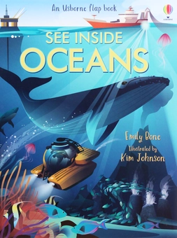 Паперова книга «See Inside Oceans», автор Эмілі Боун - фото №1 - мініатюра