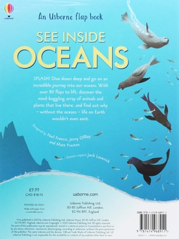 Паперова книга «See Inside Oceans», автор Эмілі Боун - фото №2 - мініатюра