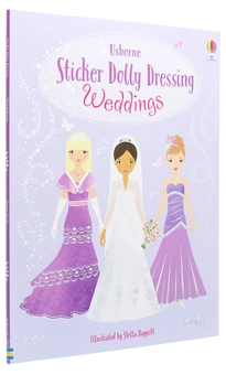 Бумажная книга «Sticker Dolly Dressing. Weddings», автор Фиона Уотт - фото №3 - миниатюра