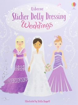 Бумажная книга «Sticker Dolly Dressing. Weddings», автор Фиона Уотт - фото №1 - миниатюра