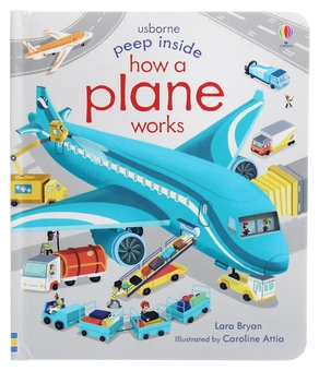 Бумажная книга «Peep Inside How a Plane Works», автор Лара Браян - фото №1 - миниатюра