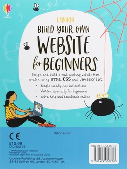 Паперова книга «Build your own website for beginners», автор Лаура Кован - фото №2 - мініатюра