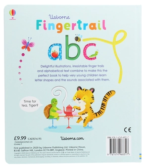 Паперова книга «Fingertrail ABC», автор Фелісіті Брукс - фото №2 - мініатюра
