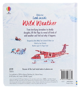 Бумажная книга «Look Inside Wild Weather», автор Эмили Боун - фото №2 - миниатюра