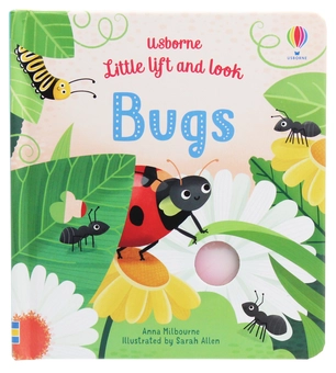 Бумажная книга «Little Lift and Look Bugs», автор Анна Милборн - фото №1 - миниатюра