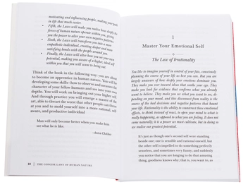 Бумажная книга «The Concise Laws of Human Nature», автор Роберт Грин - фото №4 - миниатюра