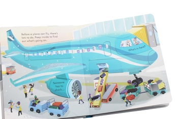 Бумажная книга «Peep Inside How a Plane Works», автор Лара Браян - фото №5 - миниатюра