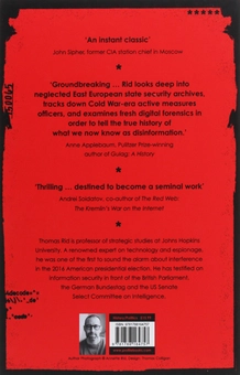 Бумажная книга «Active Measures. The Secret History of Disinformation and Political Warfare», автор Томас Рид - фото №2 - миниатюра